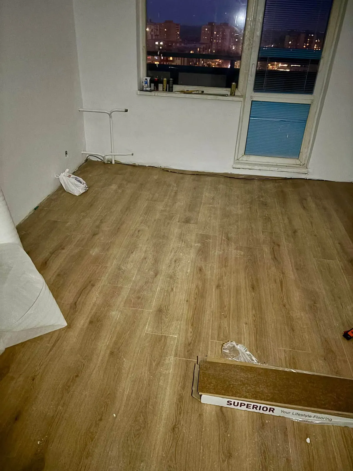 Pokládka laminátovej podlahy